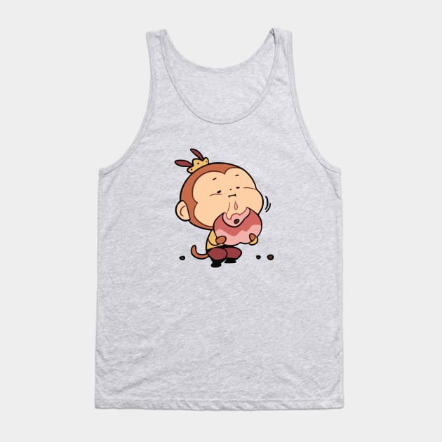 Tiny Monkey King Tank Top by 	 FatharaniYasmin